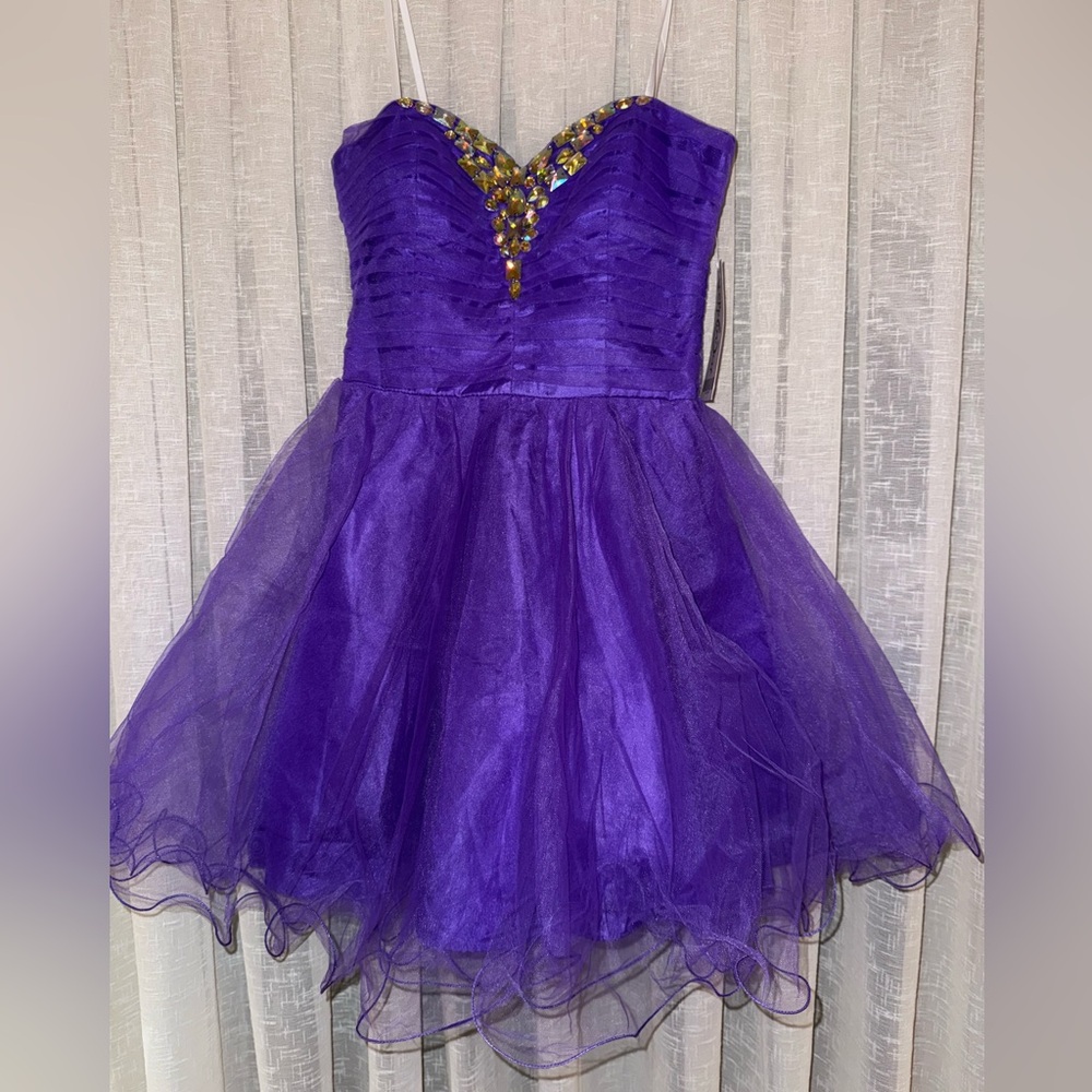 Elegant Purple Dress